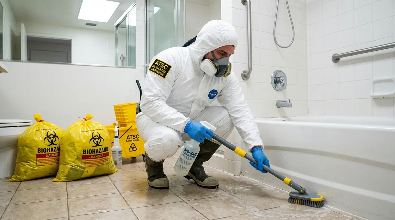 Decontamination equipment deployed for Blood Cleanup in Fond du Lac